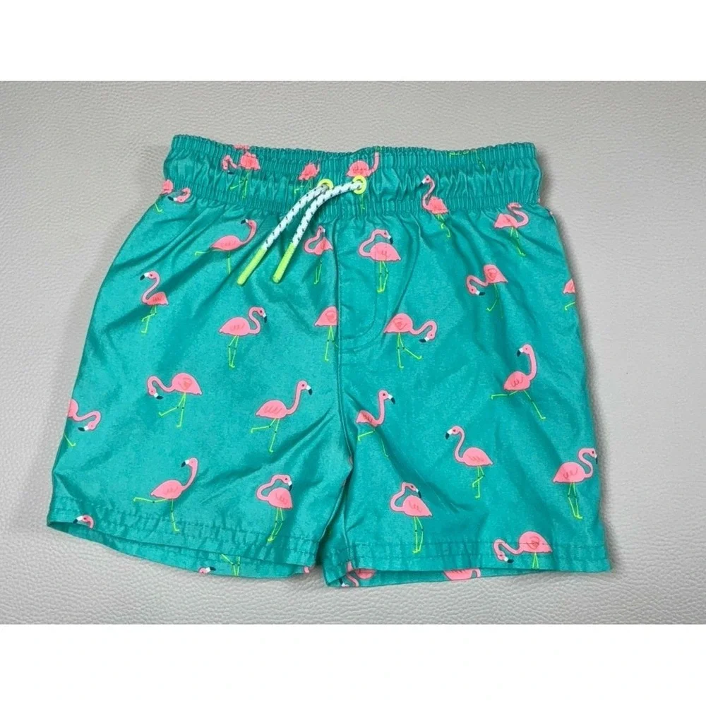 Toddler boys size 18 months Cat & Jack swim trunks. EUC.
